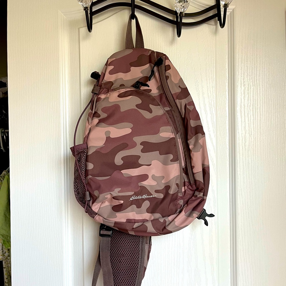 Eddie Bauer Pink Camo Backpack